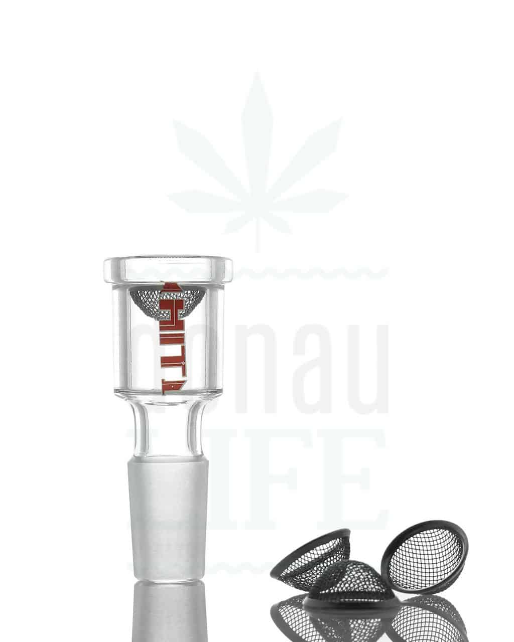 BLACK LEAF Siebkopf  '1Hit' inkl. 5 Siebe | 18