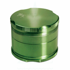 BLACK LEAF Grinder 'New Edge' tiny mit Riffelgriff 4-teilig | Ø 50 mm