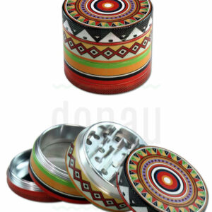 BLACK LEAF Aluminium Grinder 'Totem' | Ø 54 mm