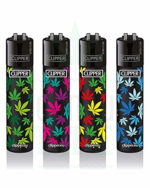 CLIPPER Bong Feuerzeug 'Leafes No. 29'