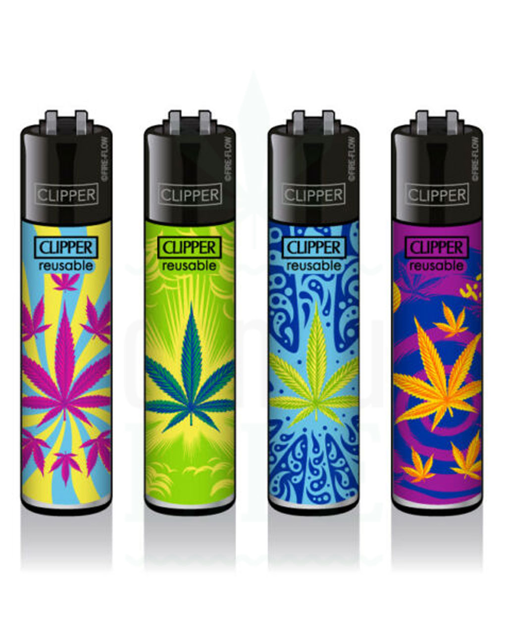 CLIPPER Feuerzeug 'Future Leaves'