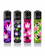 CLIPPER Feuerzeug 'Pink Leafs'