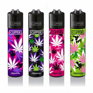 CLIPPER Feuerzeug 'Pink Leafs'