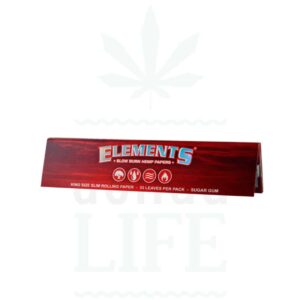 ELEMENTS KSS 'Red' Hanfpaper | 33 Blatt