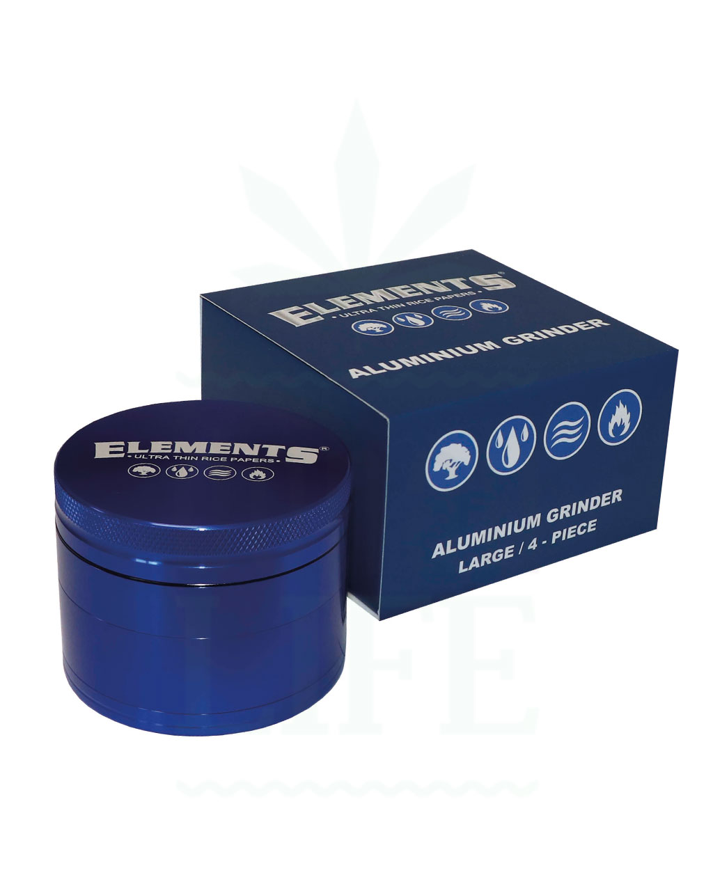ELEMENTS Aluminium Grinder Blau | 48 - 61 mm