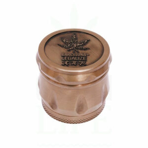 Aluminium Grinder 'Barcelona legalize' 4-teilig | Ø 40 mm