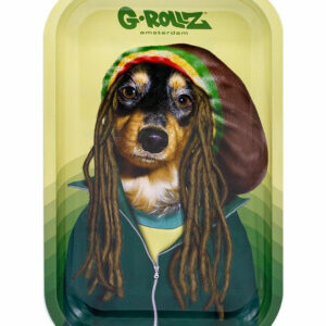 G-ROLLZ Rolling Tray M | 'Reggae Dog'