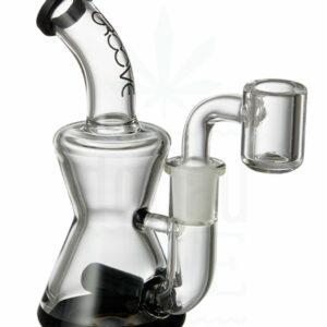 GROOVE GLASS Dab Bong 'Hourglass Rig' | 12 cm