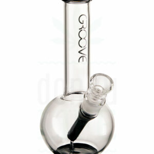 GROOVE GLASS Kugelbong 'Round Tube' | 17
