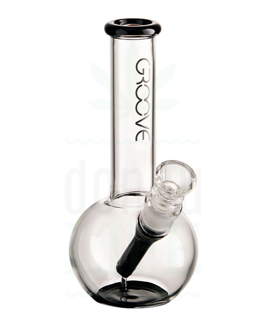 GROOVE GLASS Kugelbong 'Round Tube' | 17