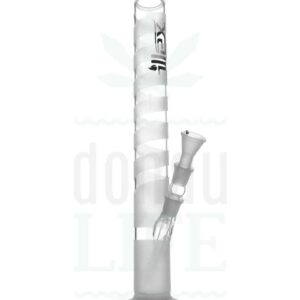 ILLEX Glasbong 'Coil‘ sandgestrahlt  | 46 cm