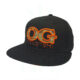 LAUREN ROSE The Collection Snapback Flat Cap | OG Kush Orange