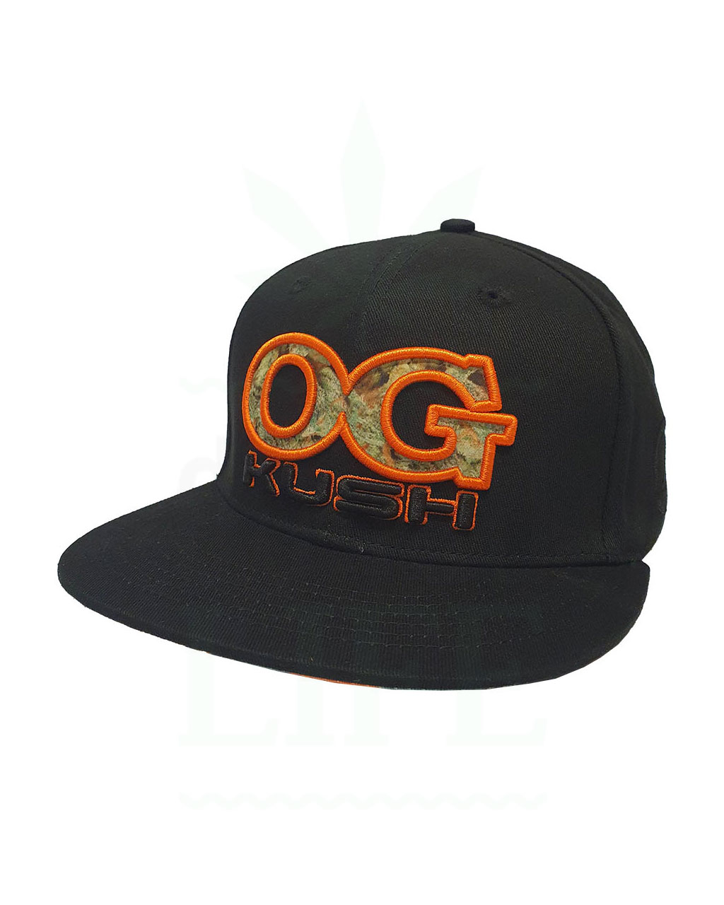 LAUREN ROSE The Collection Snapback Flat Cap | OG Kush Orange