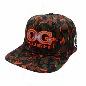 LAUREN ROSE The Collection Snapback Flat Cap | OG Kush Orange