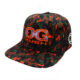 LAUREN ROSE The Collection Snapback Flat Cap | OG Kush Orange