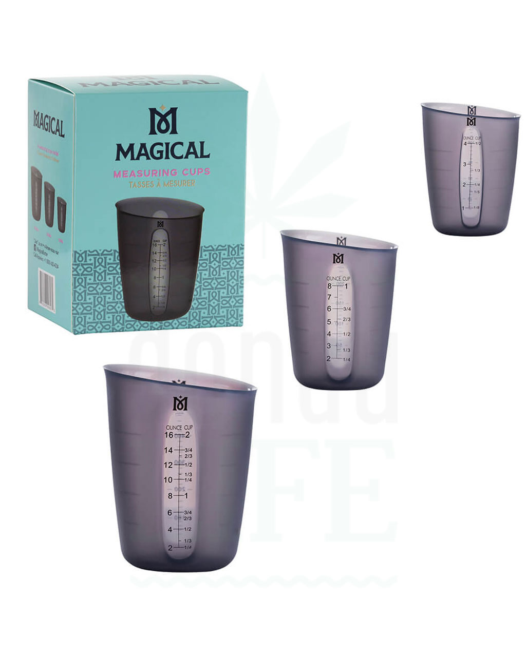MAGICAL BUTTER 3-Pack Messbecher