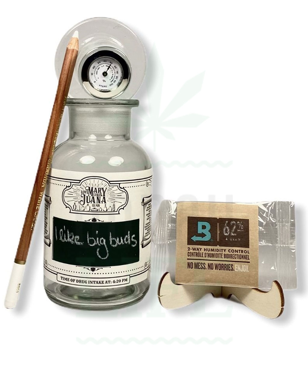 LOVE MARY LIKE JUANA Mary in a Bottle | Mary Chalk (transparent)