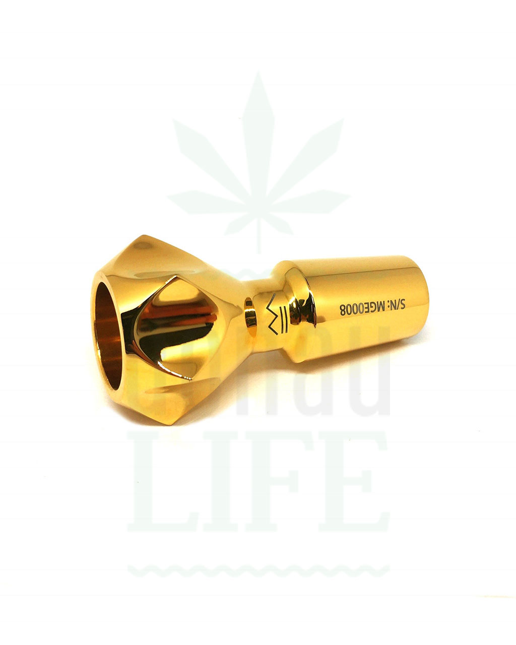 METALFORMS Chirurgischer Edelstahl Bongkopf DE-3 Gold | 18