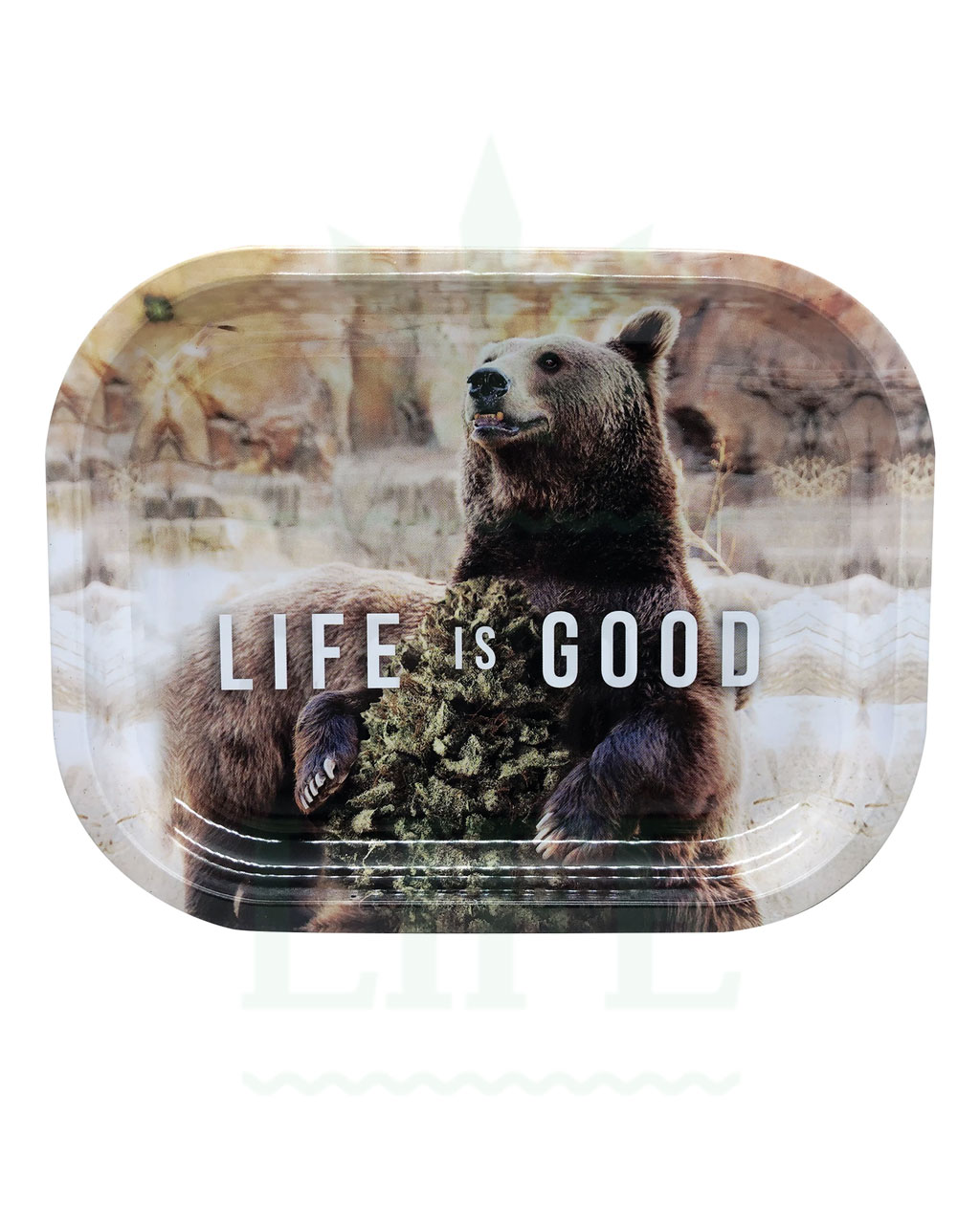NV Grinder Rolling Tray | 'Life is Good'