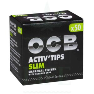 OCB Activ' Tips slim 7 mm | 10/50 Filter