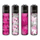 CLIPPER Feuerzeug 'Pink Leafs 2'