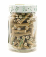 PURIZE® XTRASlim Aktivkohlefilter im Glas | 100 Stück