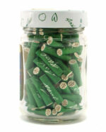 PURIZE® XTRASlim Aktivkohlefilter im Glas | 100 Stück