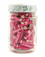 PURIZE® XTRASlim Aktivkohlefilter im Glas | 100 Stück