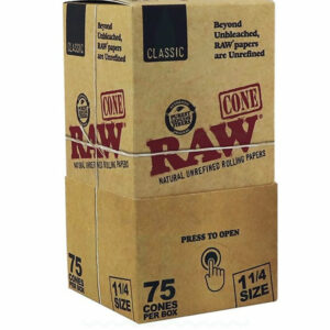 RAW Classic Cones 1 1/4 | 75 Stück