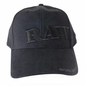 RAW Black Trucker Cap mit Holz Poker