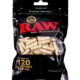 RAW Filter Tips aus Zellulose XL | 120 Stück