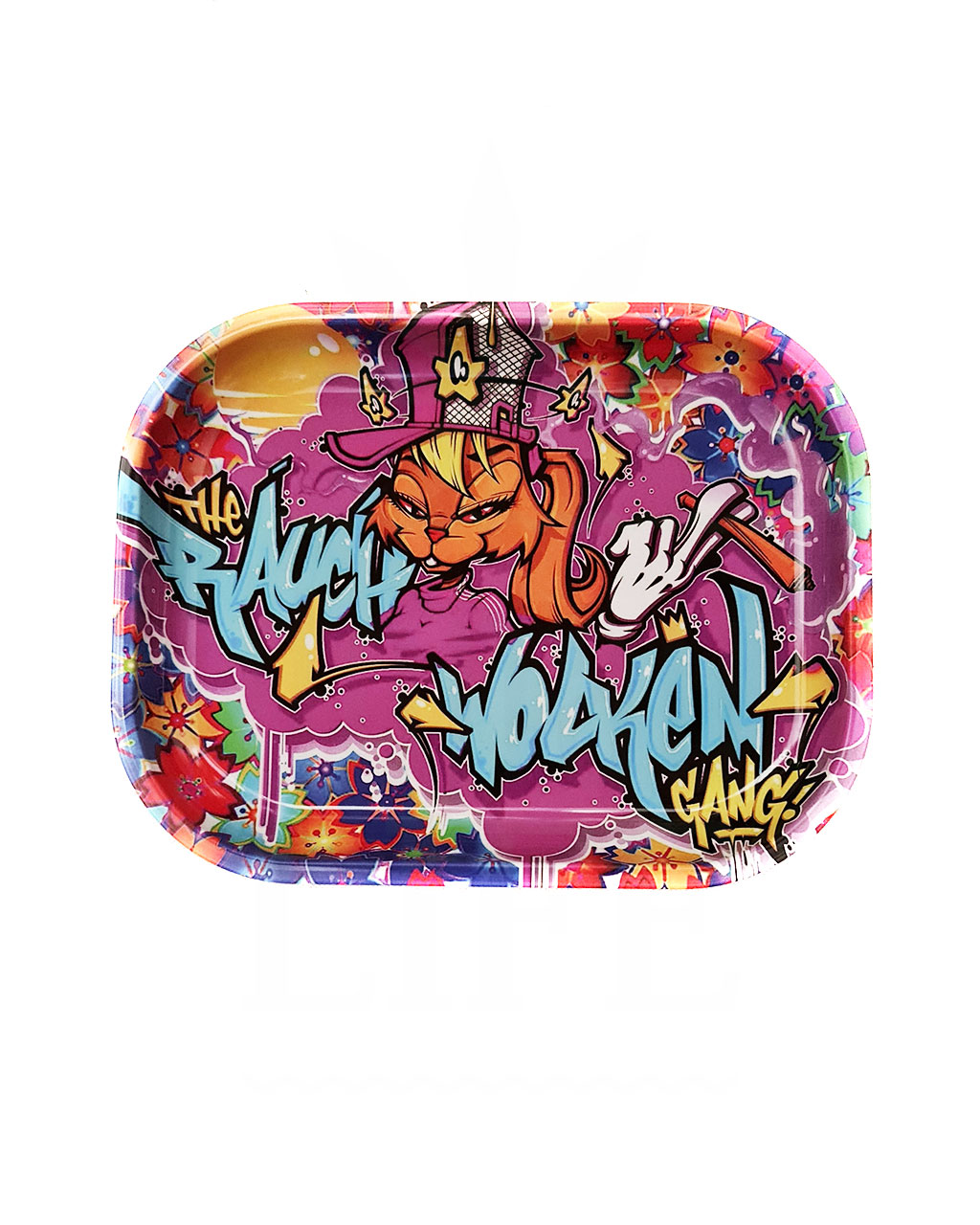 RAUCHWOLKENGANG Rolling Tray S | 'Stoner Bunny'