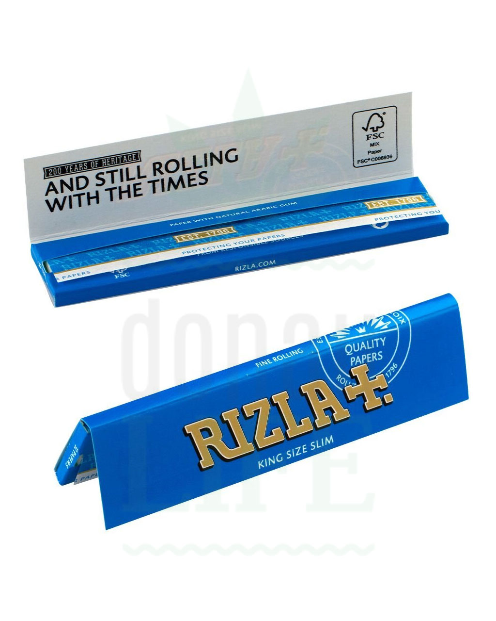 RIZLA+ 'Blue' KSS Papers | 32 Blatt