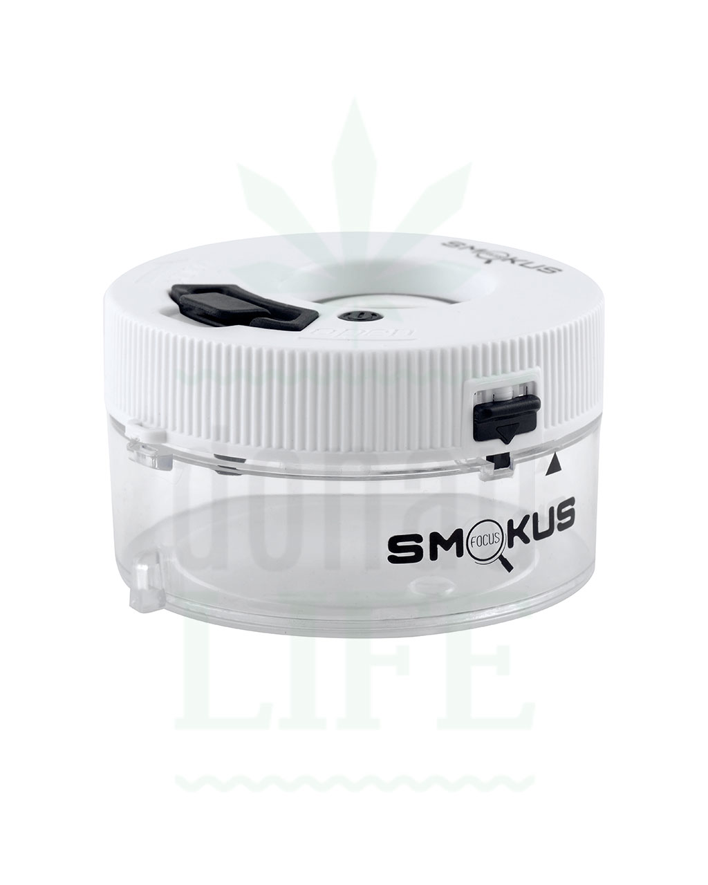 SMOKUS FOCUS Dose mit LED und Lupe | 75 ml