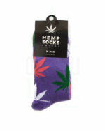 XXX AMSTERDAM Socken 'Weed leafs' | 22/40 cm