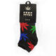 XXX AMSTERDAM Socken 'Weed leafs' | 22/40 cm