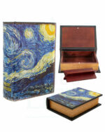 STASH BOOK Versteckbuch aus Holz mit Bauhilfe