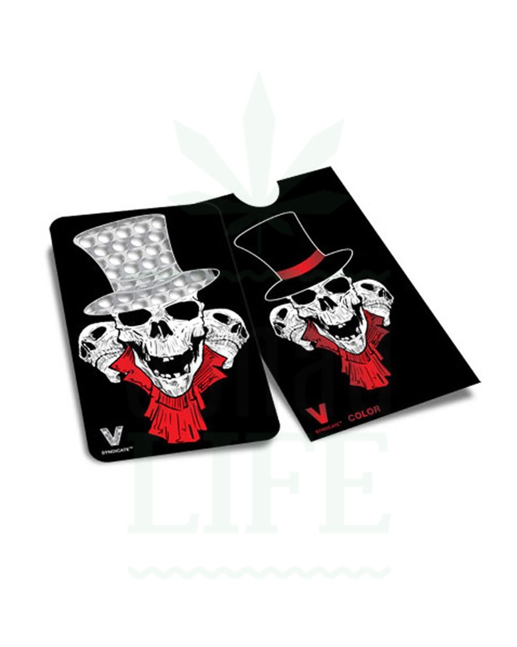 V SYNDICATE Grinder Card 'Skull Zylinder' | Kreditkarten Format