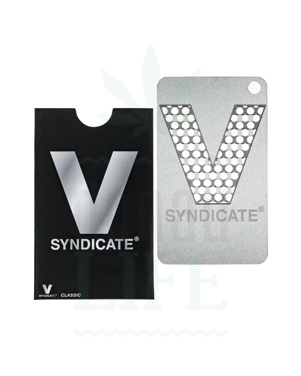 V SYNDICATE Grinder Card 'V Hobel' | Kreditkarten Format