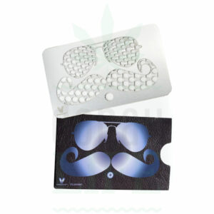 V SYNDICATE Grinder Card 'Moustache' | Kreditkarten Format