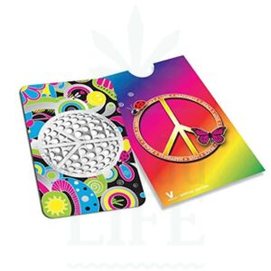 V SYNDICATE Grinder Card 'Peace' | Kreditkarten Format
