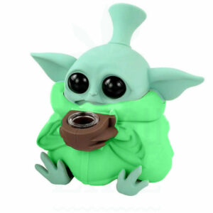 URBAN GREW Silikonbong 'Dagobah' | 13 cm