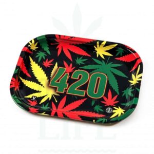 V SYNDICATE Rolling Tray S | '420 Rasta'