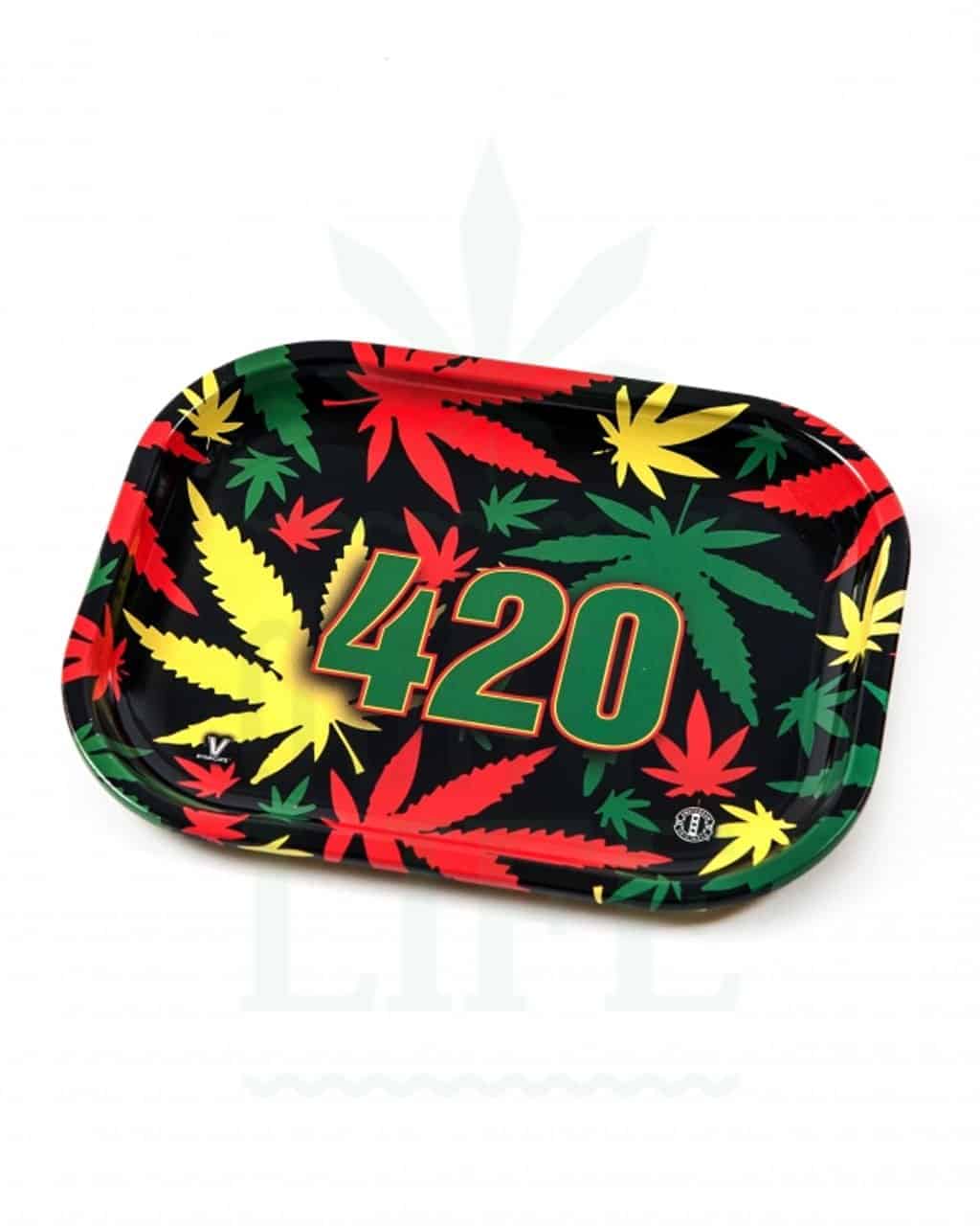 V SYNDICATE Rolling Tray S | '420 Rasta'