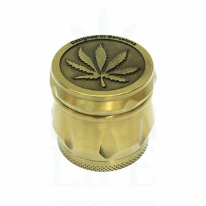 Aluminium Grinder 'Weed Leaf' 4-teilig | Ø 40 mm