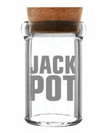 WEEDJAR Glasdose mit Korkverschluss | 135 ml