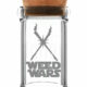 WEEDJAR Glasdose mit Korkverschluss | 135 ml