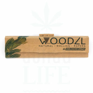 WOODZL Brown Kingsize | 66 Blatt
