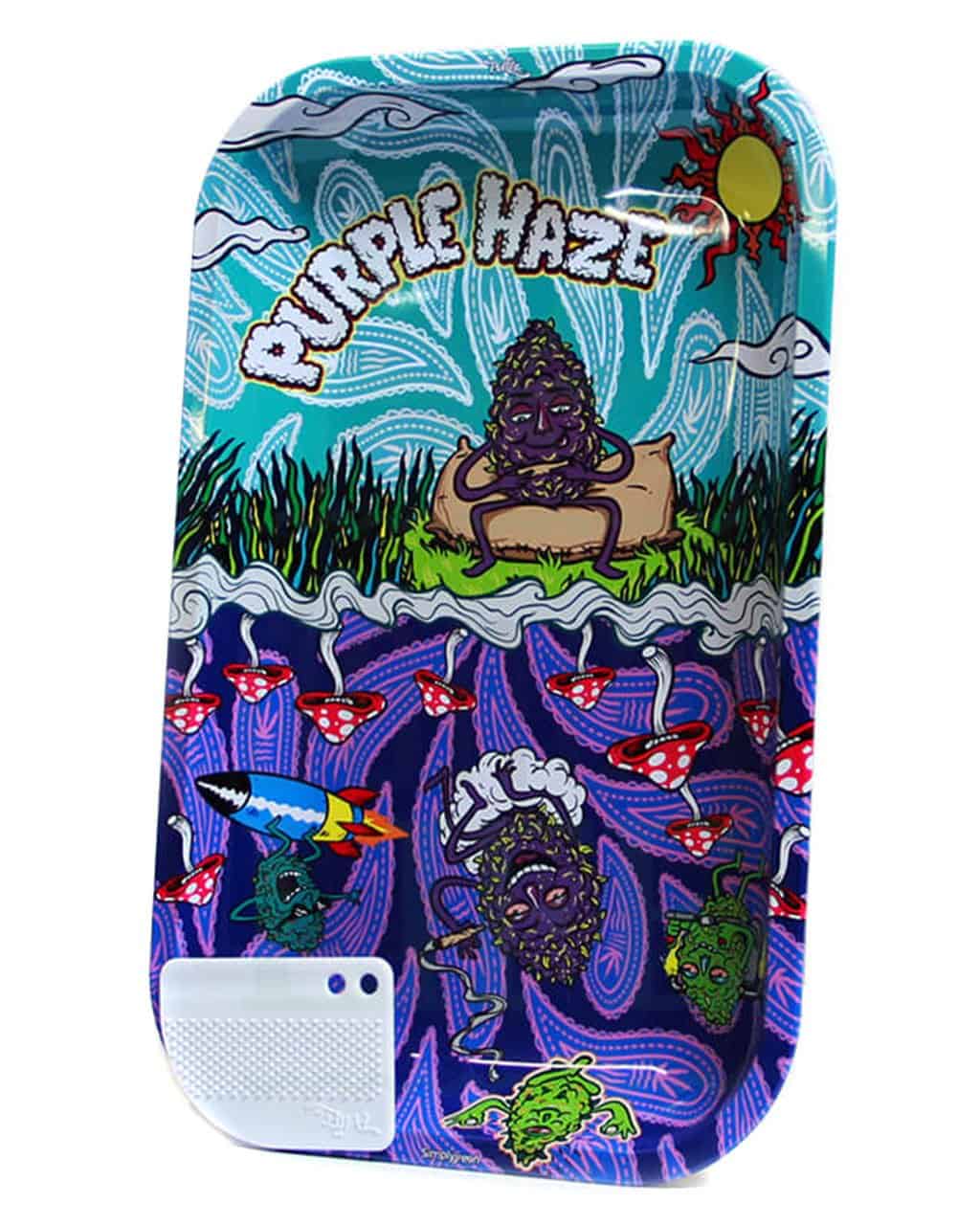 BEST BUDS Rolling Tray 'Purple Haze' |  verschiedene Größen