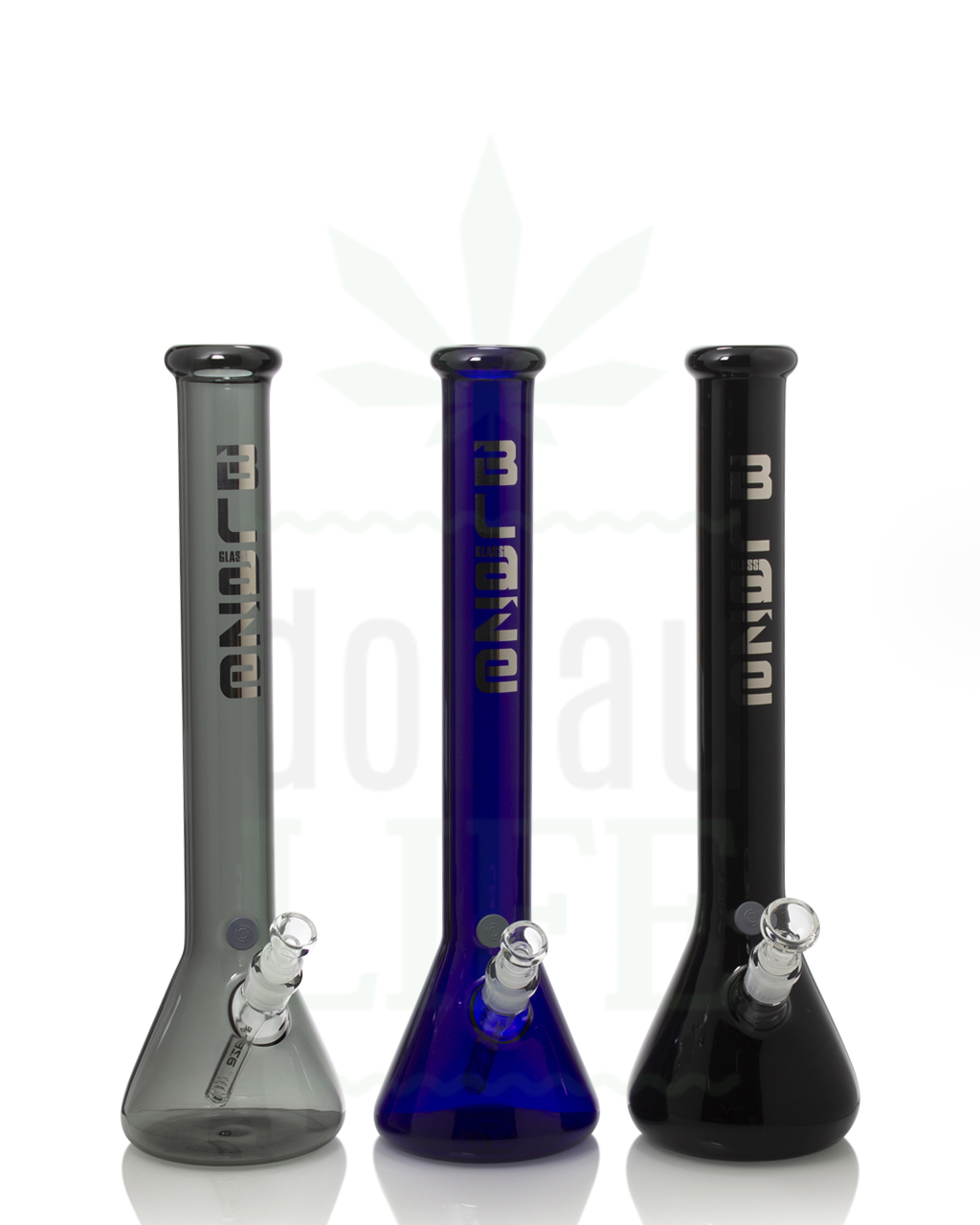 BLAZE GLASS Beakerbong 'Erlkönig' | 45 cm